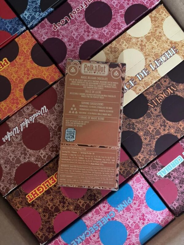 Polkadot  Mushroom chocolate bars